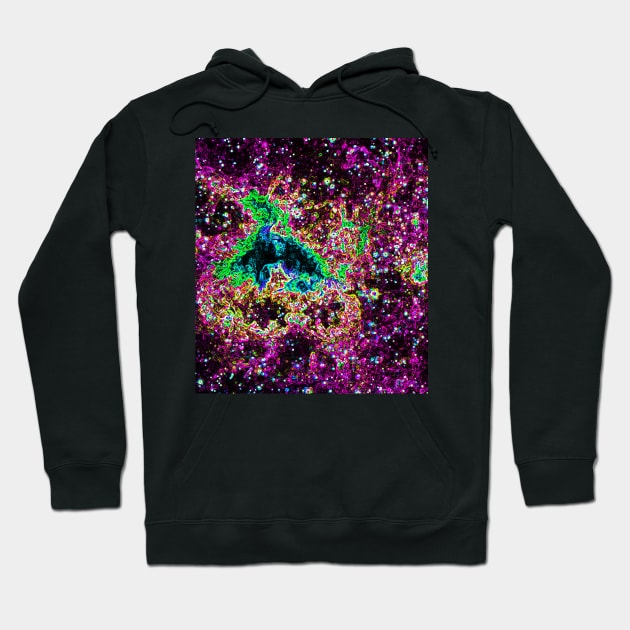 Black Panther Art - Glowing Edges 572 Hoodie by The Black Panther